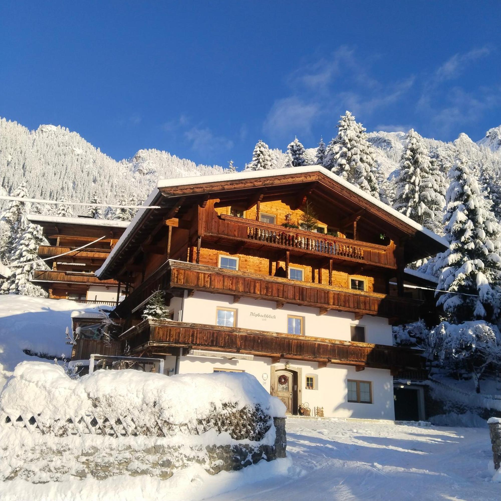 Apartmán Alpbachblick Exteriér fotografie